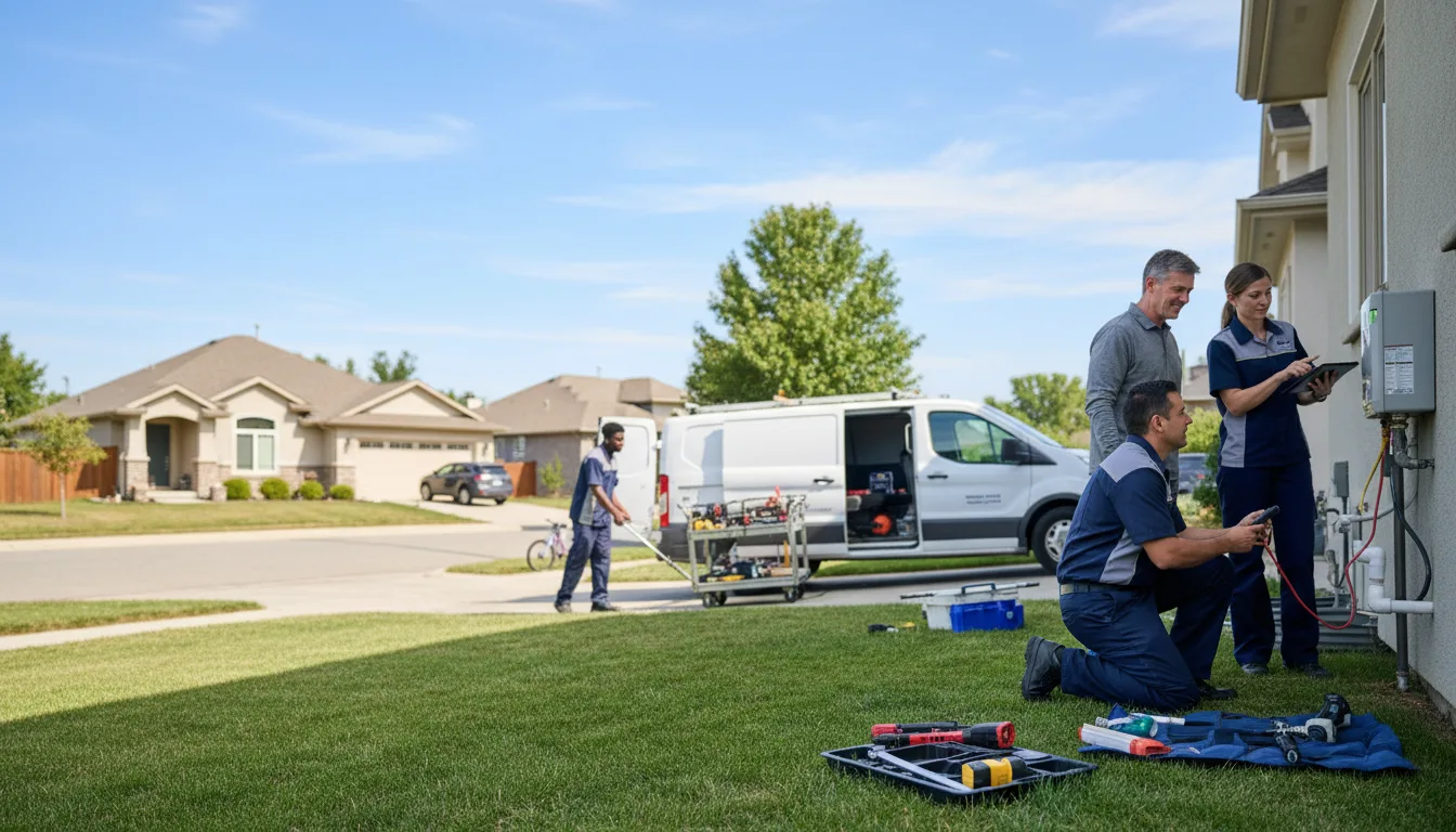Tankless water heater service in Ivel, KY